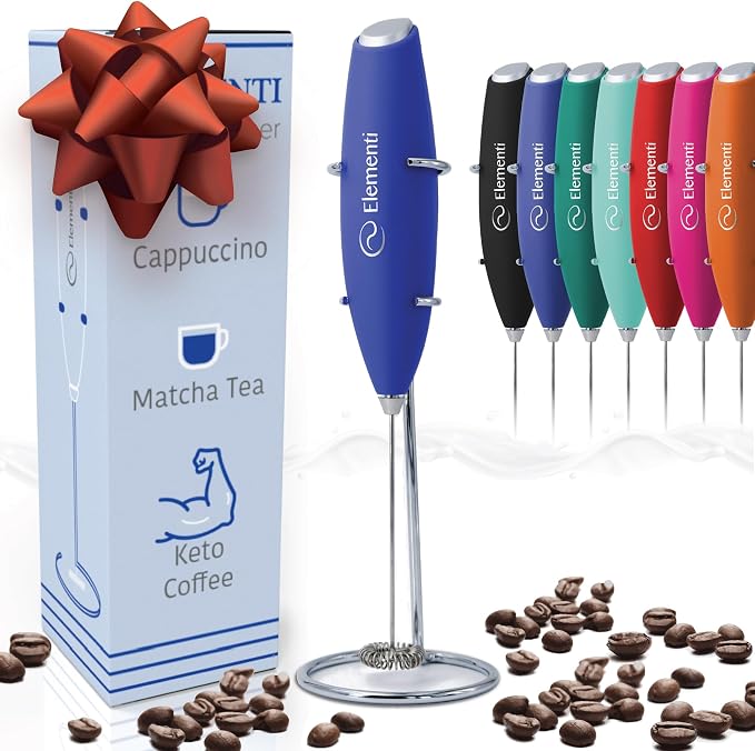 Elementi Electric Milk Frother Handheld by Elementi