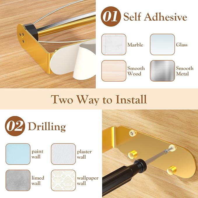 Paper Towel Holder Under Cabinet - Image 8