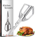 Kitchen Scissors Heavy Duty for Food, All Purpose Meat Scissors, Premium Ultra by Sancagy