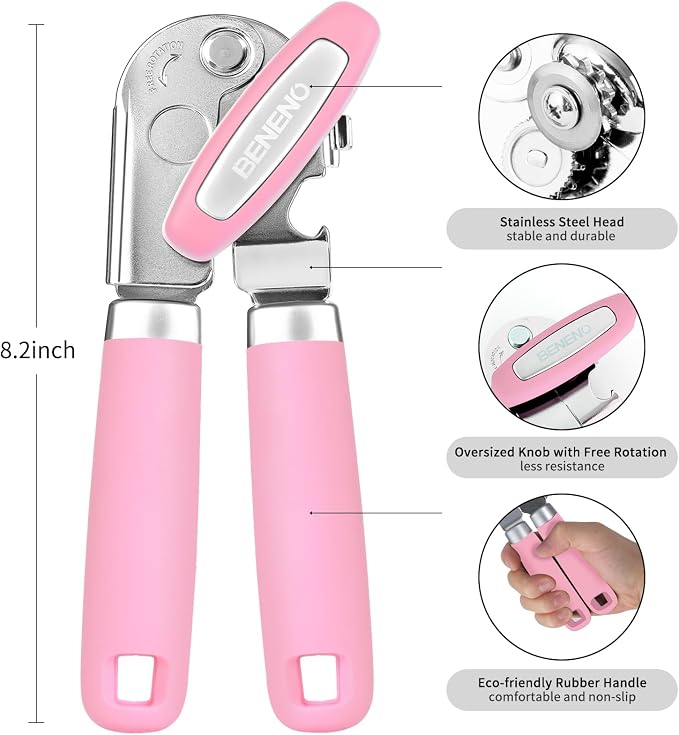 Beneno Heavy Duty Hand Can Opener Manual - Image 2