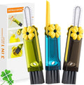 3 in 1 Cup Lid Cleaning Brush, Home Kitchen Crevice Brush, Portable Bottle by Unknown