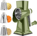 Rotary Cheese Grater, Cheese Shredder Hand Crank, Manual Cheese Grater by Unknown