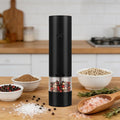 Rechargeable Electric Salt and Pepper Grinder Set, Automatic Pepper Mill by Unknown