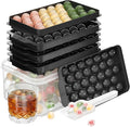 Optish Ice Cube Tray with Lid and Bin, 3 Pack Ice Trays by Optish
