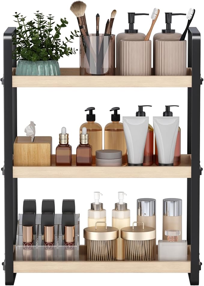 HNRLOY Bathroom Counter Organizer, Bathroom Countertop Organizer, Counter Shelf by Unknown