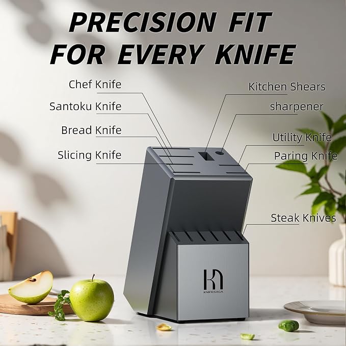 KnifeSaga Premium Knife Set 15 Pcs Quality Kitchen Knife Set - Image 7