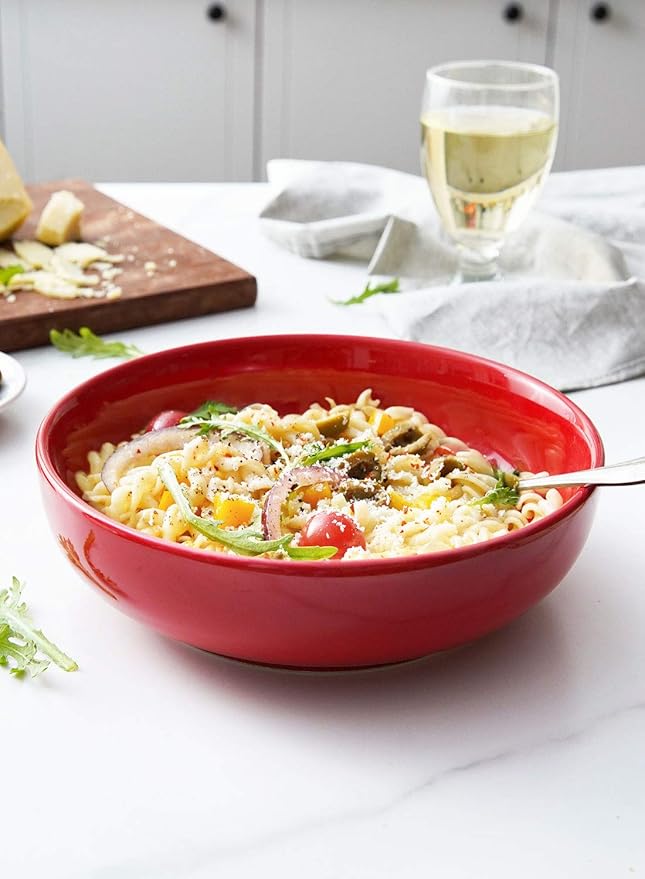 LE TAUCI Pasta Bowls 45 oz, Salad Bowls Set - Image 2