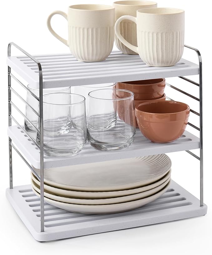 YouCopia UpSpace Cabinet Box Organizer, Adjustable Kitchen Pantry Shelf by YouCopia