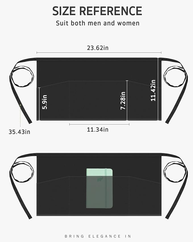 Syntus 3 Pack Server Aprons - Image 2