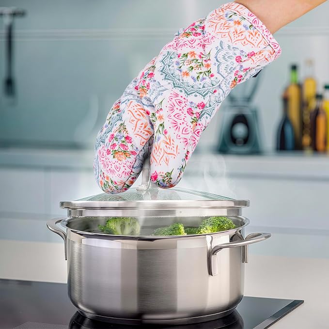 BONTHEE Pot Holders for Kitchen Heat Resistant Hot Pads for Countertops Oven - Image 5