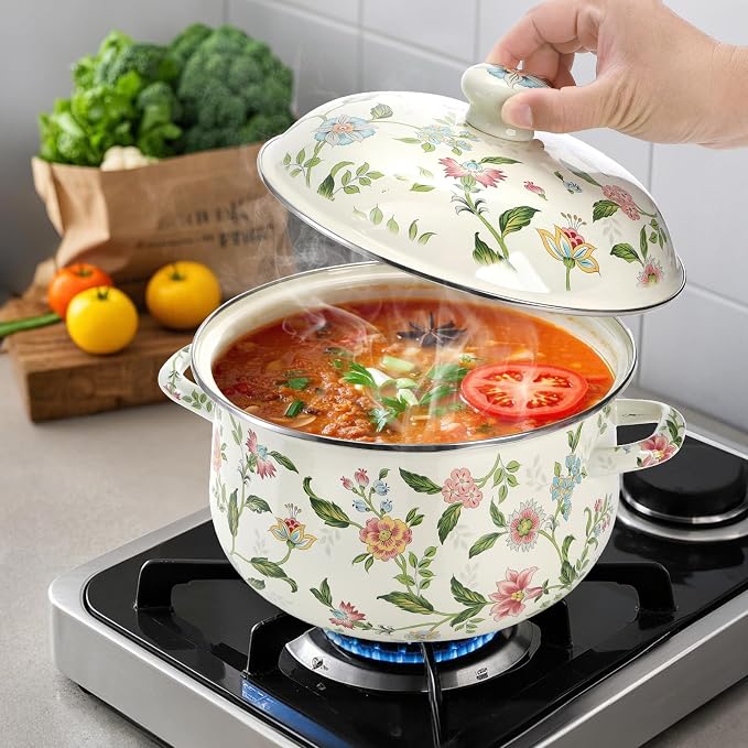 Jucoan 5 Quart Enamel Stockpot - Image 4