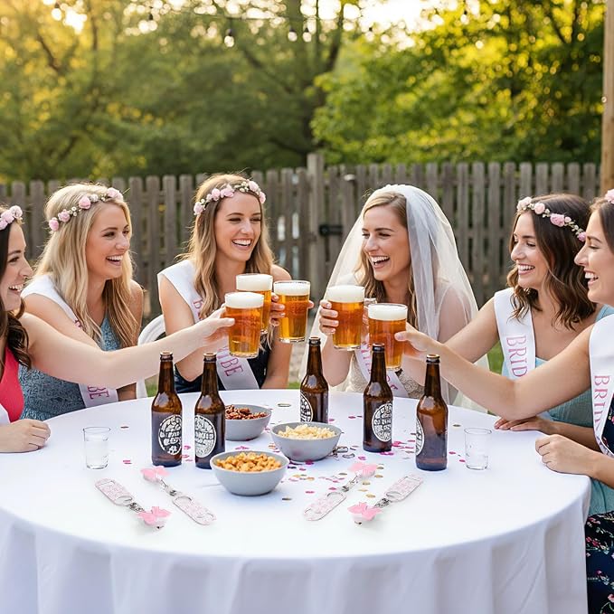 Honoson 8 Pieces Retractable Flat Bottle Opener Bartender Beer Opener - Image 5