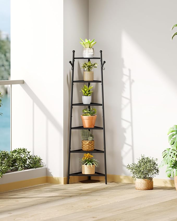 CHOEZON 6-Tier Cookware Stand, Triangle Shelf Storage Tower - Image 3