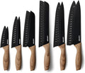 CAROTE 12PCS Knife Set, Stainless Steel Kitchen Knife Set by CAROTE