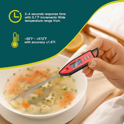 Copkim 10 Set Waterproof Food Thermometer - Image 6