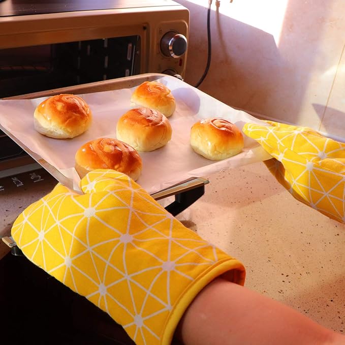 Oven Mitts and Potholders BBQ Gloves-Oven Mitts and Pot Holders - Image 3