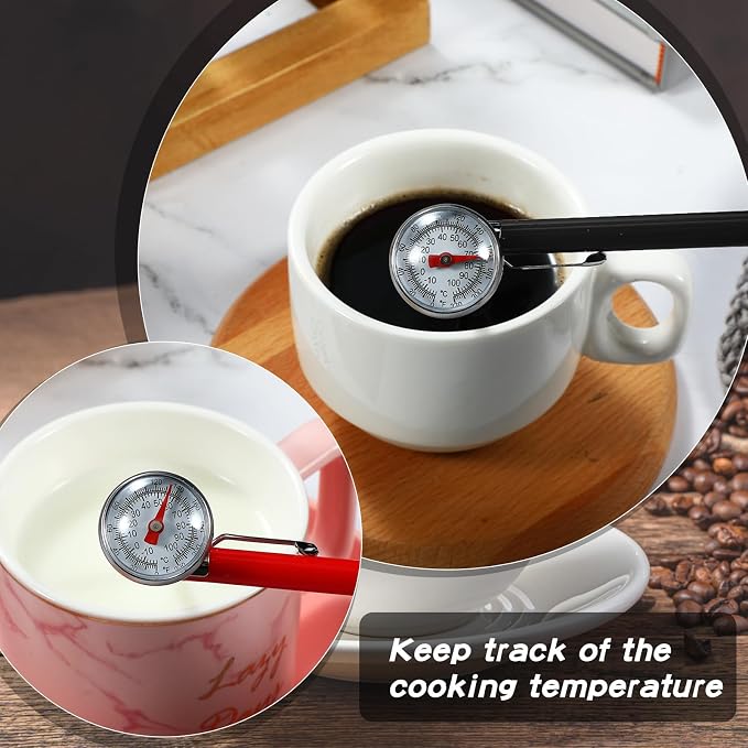 Xuhal 6 Pcs Stainless Steel Kitchen Thermometer - Image 5