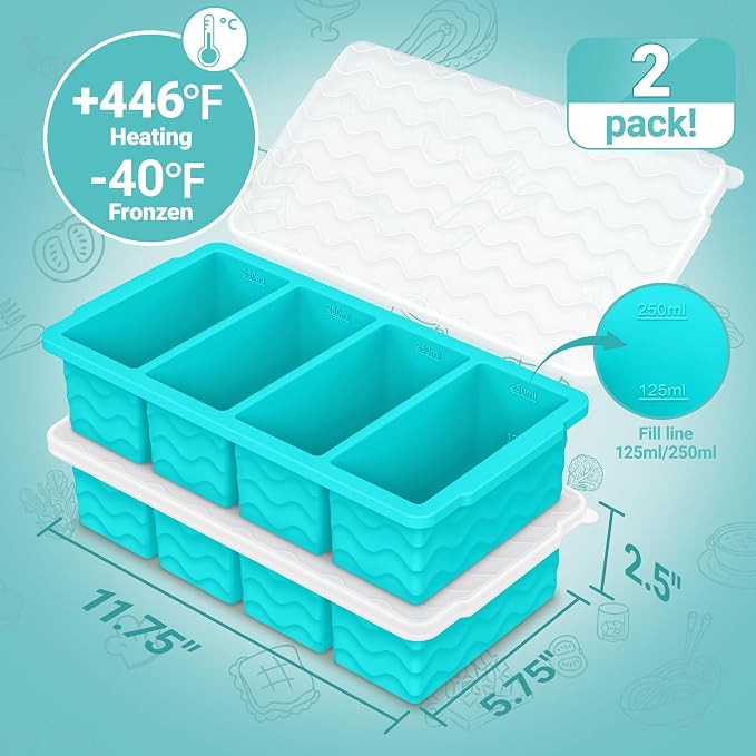 Doasuwish Silicone Freezer Tray - Image 2
