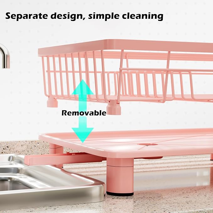 Small Dish Drying Rack, Space Saving Dish Racks - Image 4