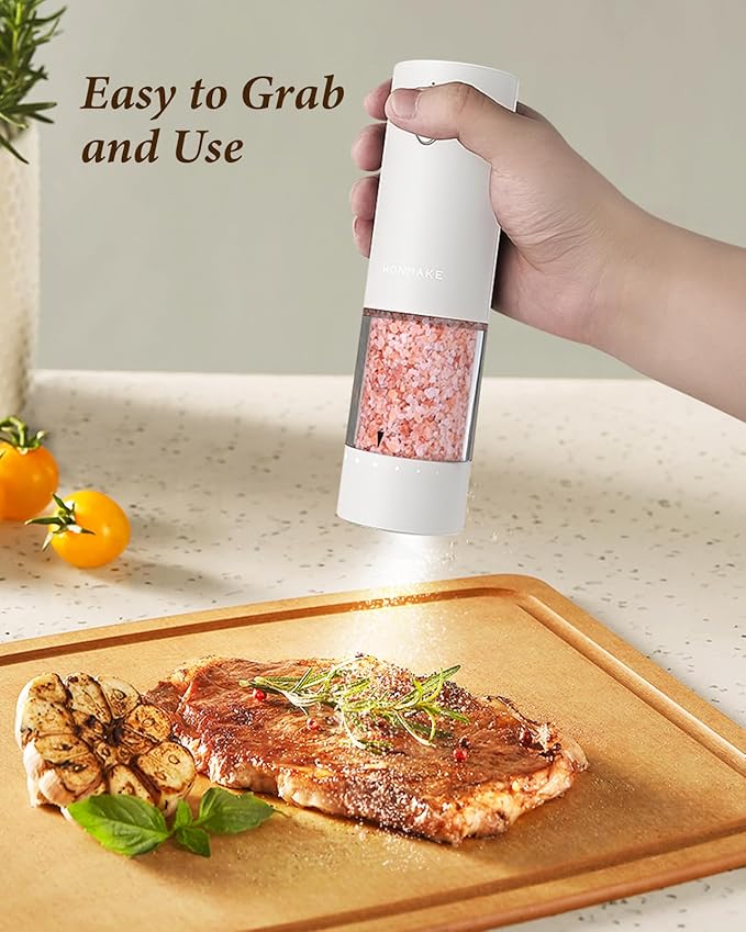 Electric Salt and Pepper Grinder Set - Image 9