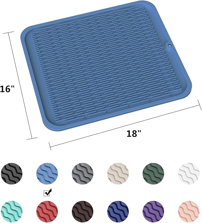 ZLR Large Silicone Dish Drying Mat - Image 6