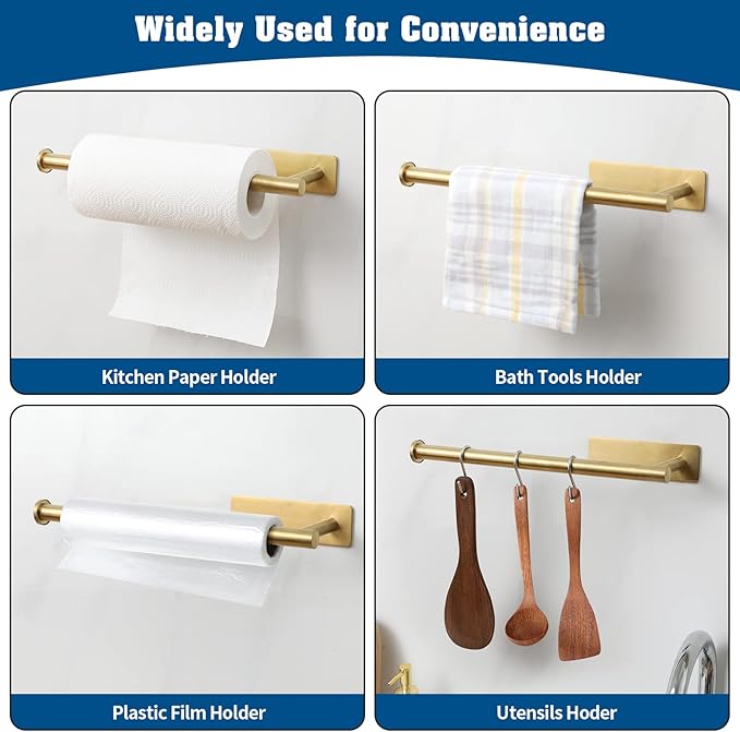 theaoo 2 Packs Paper Towel Holder - Image 5