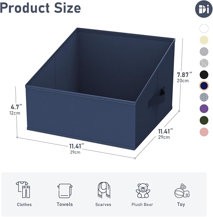DIMJ Closet Storage Bins 6 Pack - Image 2