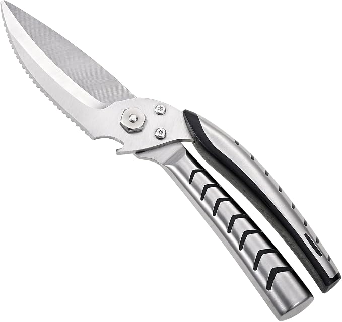 Kitchen Shears Heavy Duty, Stainless Steel Sharp Poultry Kitchen Scissors by NOXREX