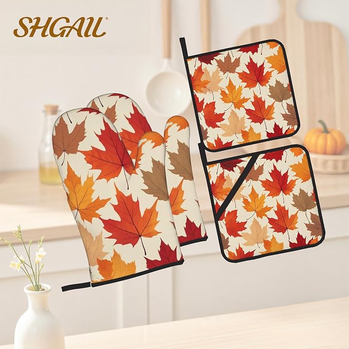 Oven Mitts and Hot Pads Set - Image 2