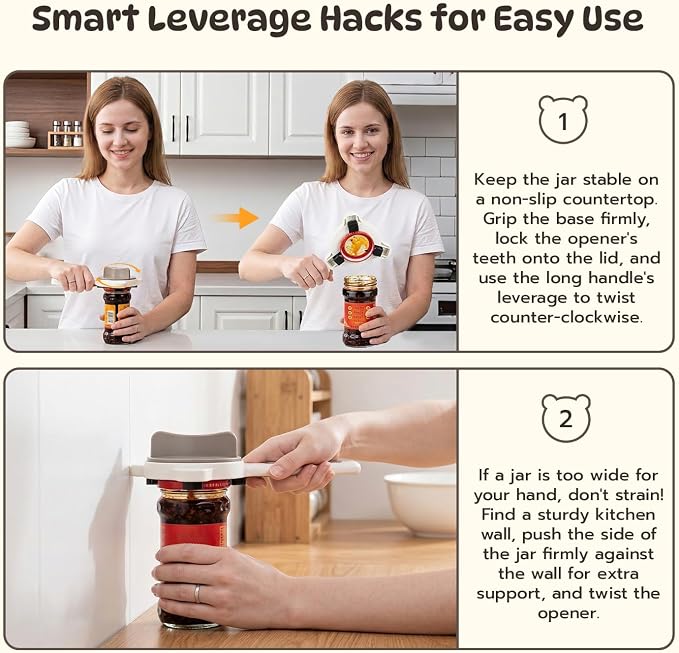 Mcbazel 4-in-1 Adjustable Jar Opener - Image 6