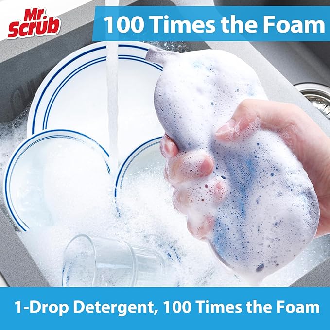 Sponges Kitchen Dish Sponge for Washing Dishes Cleaning Kitchen, All-Purpose - Image 7