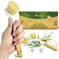 AIRNEX Bamboo Dish Brush Set of 2 by Airnex