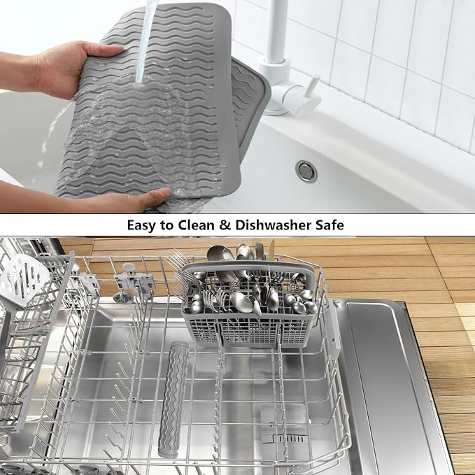 ZLR Large Silicone Dish Drying Mat - Image 8