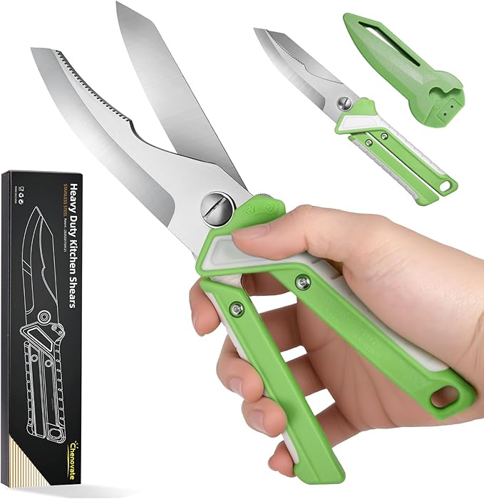 Chenovate® Heavy Duty Kitchen Scissors, Kitchen Shears by Chenovate%E2%80%94InovatetheChange