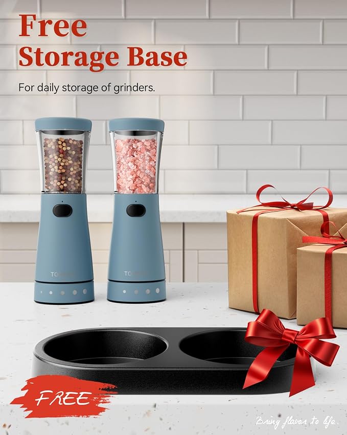 Electric Salt and Pepper Grinder Set - Image 9