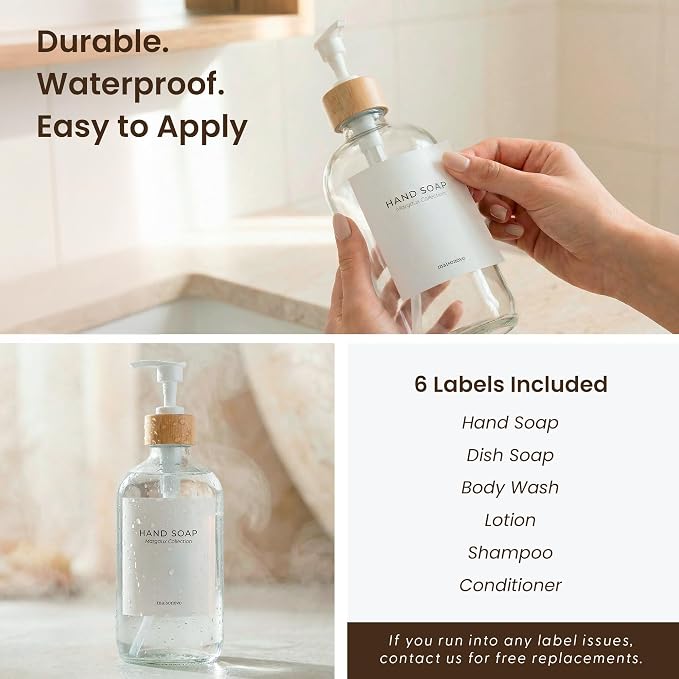 MaisoNovo Glass Dish Soap Dispenser - Image 8