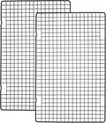 Tebery 2 Pack Black Heavy Duty Wire Cooking Rack Baking Racks by Tebery