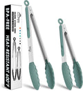 HOTEC Premium Stainless Steel Locking Kitchen Tongs by Hotec