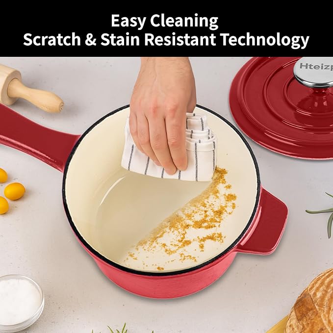 Enameled Cast Iron Sauce Pan - Image 5