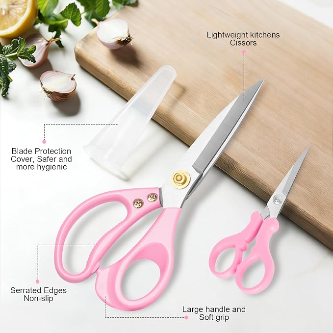 All Purpose Kitchen Scissors, Kitchen Shears Heavy Duty - Image 2