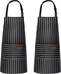 VALOME 2 Pack Kitchen Aprons, Apron by VALOME