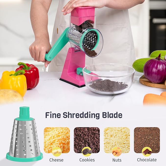Upgraded Rotary Cheese Grater - Image 5