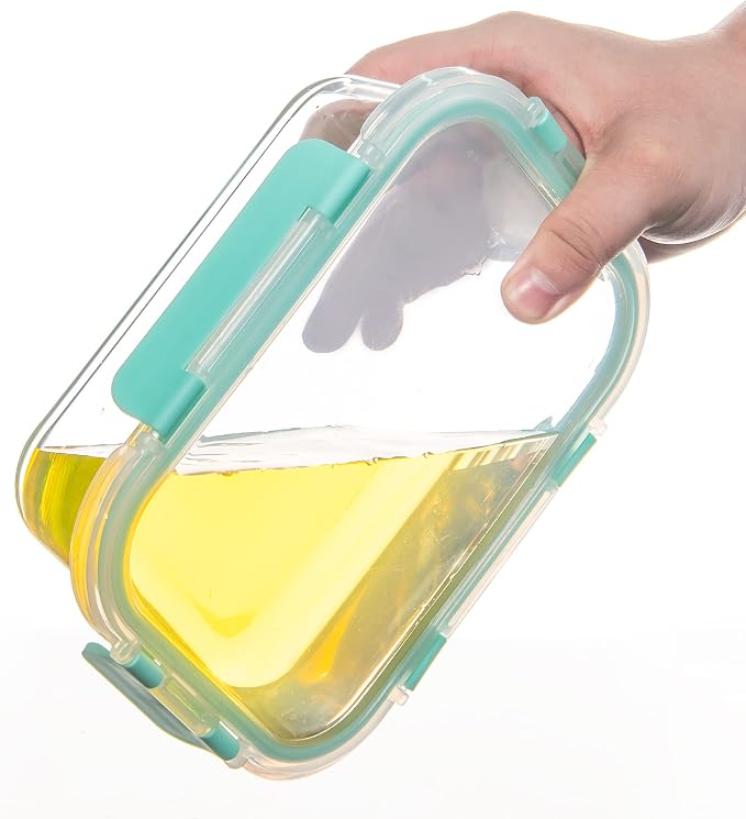 FAWLES 12 Pack Glass Storage Containers - Image 4