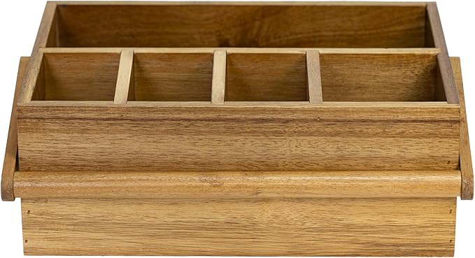VaeFae Acacia Silverware Caddy - Image 3