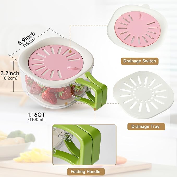 Fruit Vegetable Washing Bowl - Image 6