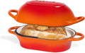 Dutch Oven For Sourdough Bread Baking – Enamelled Cast Iron Bread Loaf Pot – by Nuovva