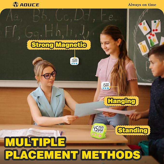 Classroom Timers for Teachers Kids Large Magnetic Digital Timer Teacher - Image 3