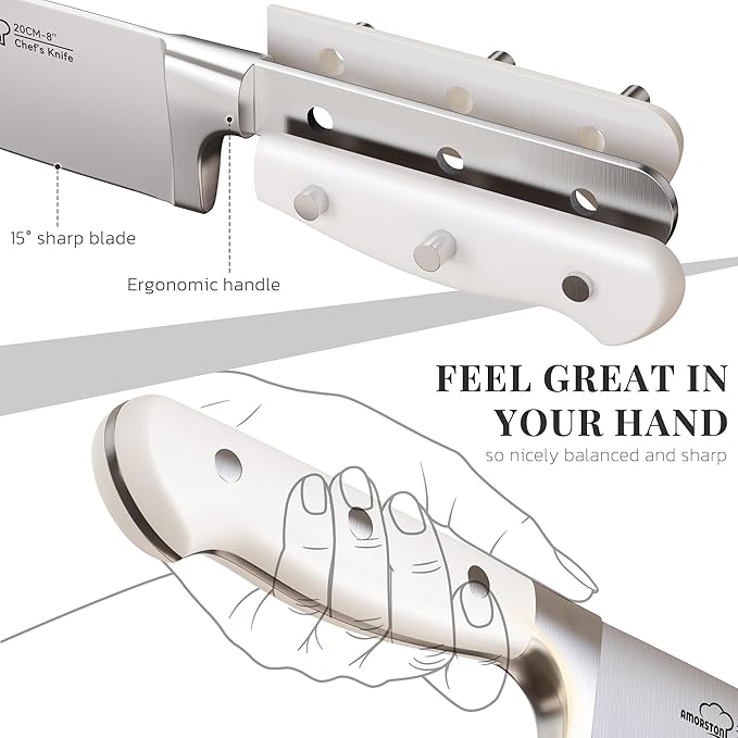 Knife Set, Kitchen Knives Set - Image 3