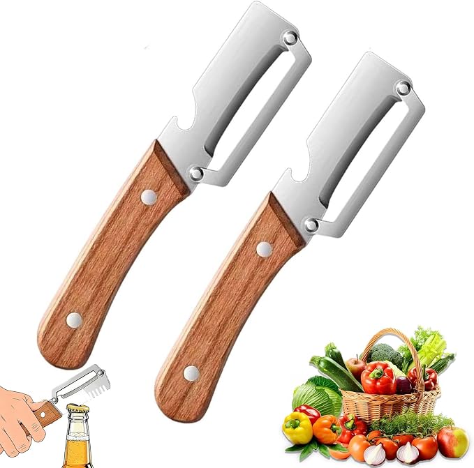 2026 New 2 Pack Multifunctional Vegetable Peeler, 2-in-1 Peelers by OJJ