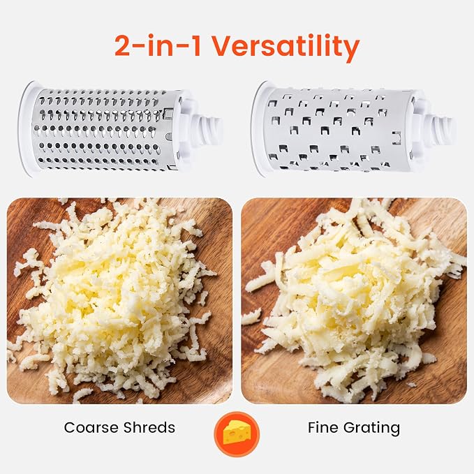 Rotary Cheese Grater Hand Crank - Image 3
